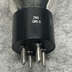 NOS KEN RAD 6A3 TUBE TESTED 119%