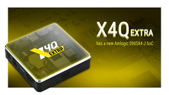 Ugoos X4Q Android 11 TV Box S905X4 4G 64G WiFi 1000M AV1 4K HDR Box Media Player