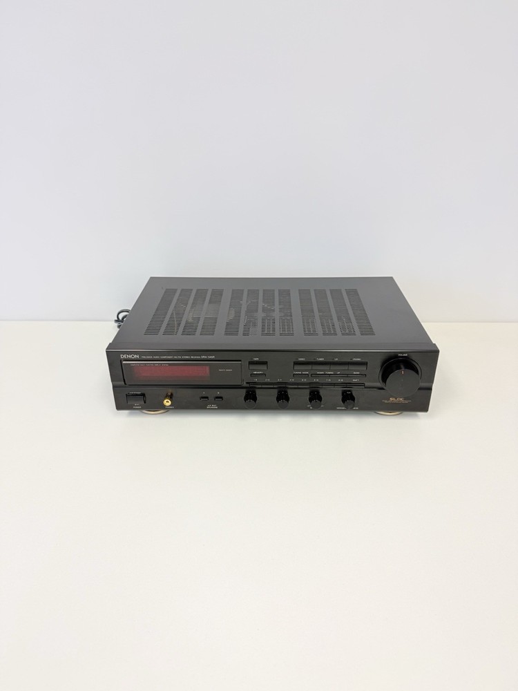 Denon DRA-345R AM/FM Stereo Receiver SLDC Phono Made in Japan Tested
