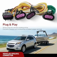 4 Pin Trailer Wiring Harness Kit 56094 Chevy Equinox/GMC Terrain 2010-2017