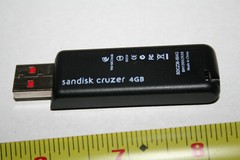 Used Genuine SanDisk Cruzer 4GB USB 2.0 Flash Drive SDCZ36 Haas