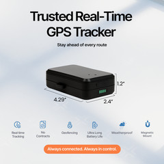 BrickHouse Security EON Odyssey –Long-Life Wireless 4G LTE Real-Time GPS Tracker