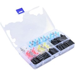 250pcs Waterproof Solder Seal Sleeve Heat Shrink Butt Wire Connectors Terminals
