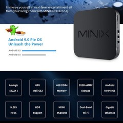 MINIX NEO U22-XJ Android 9 TV Box 4GB DDR4/32GB 4K HDR10 Dolby Vision