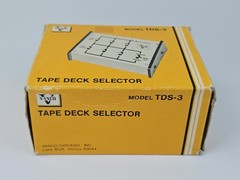 Vintage Vanco TDS-3 Multiple Tape Deck Selector and Dubbing Switch Box