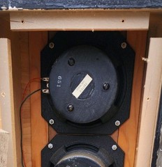 1 Vintage BOZAK B-209B 16 OHM MIDRANGE SPEAKER Works
