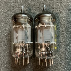 Rare NOS Yellow Mullard 12AX7 ECC83 Tubes MATCHED I61 12AX7A B339 7025 L@@K!