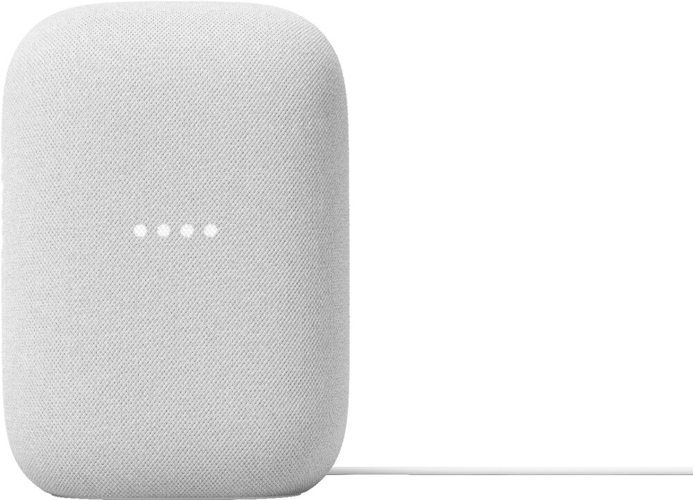 Google Nest Audio Smart Speaker with Google Assistant – Chalk