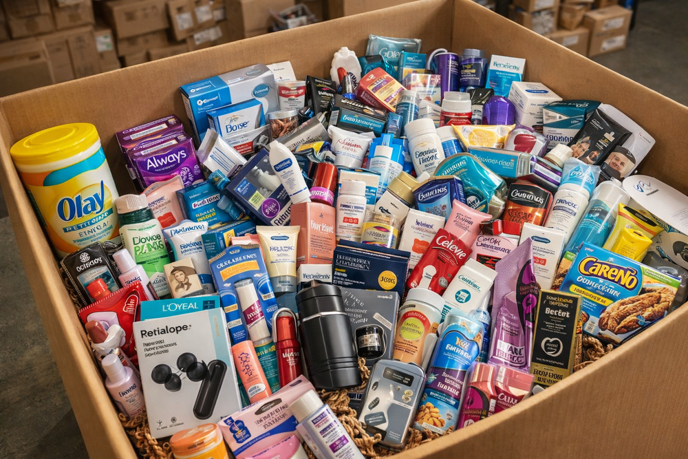 Retail Liquidation Box – Mixed Overstock Everyday Items