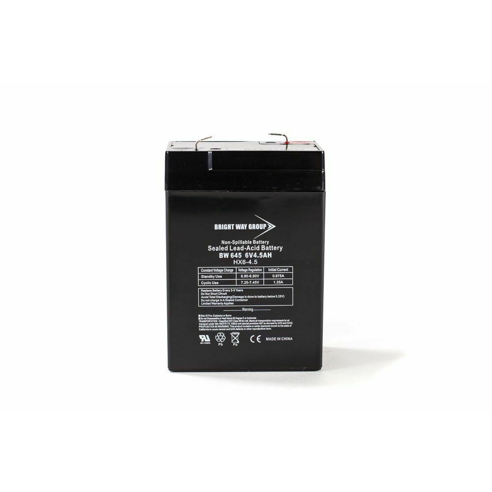 Ritar RT645 6V 4.5Ah Sealed Lead Acid Replacement Battery