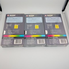 10 Pack – BASF T-120 Extra Quality VHS VCR Video Cassette SEALED