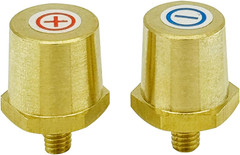 M6 Thread Male Brass Battery Terminal Charging Posts, M6 Battery Post