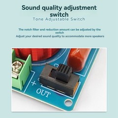 Adjustable HiFi Audio Trapper for 4-8Ω 6.5-Inch Full-Range Speaker8059