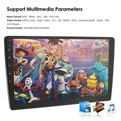 10 Inch 2 Din Car Stereo Radio Android GPS Wifi Touch Screen MP5 Player 2+32GB