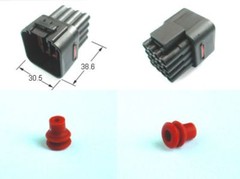 1 Set Car Part 16 Pin Way Sealed Waterproof Electrical Wire Auto Connector Plug