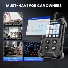 Mucar CDL20 OBD2 Car Engine Fault Diagnostic Scan Tool Auto OBD Code Reader