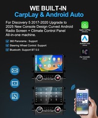 For 2017-2020 Land Rover Discovery 5 Android 128GB CarPlay Car Stereo Radio GPS