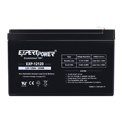 2 Pack ExpertPower 12 Volt 12 Ah Rechargeable Battery || EXP12120 Size 2 Pack