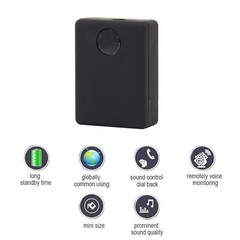 Rechargeable Two-Way GSM Audio Device Listening Bug Dual Sensitive Microphone a