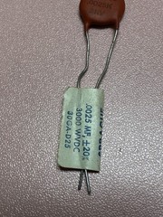 NOS Sprague 3kV Ceramic Disc Capacitors – RF/Bypass Set 68pF–0.005µF – 16 pcs