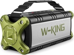 W-KING Bluetooth Speaker, 90W Max Portable Outdoor Speaker Loud-Green