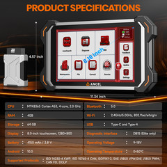 FOXWELL NT710 OBD2 Scanner For VW Audi Group Car Bi-directional Diagnostic Tool
