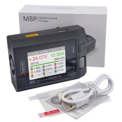 ToolkitRC M8P 600W 20A DC LCD Balance Charger Discharger for 1-8S Lipo Battery,