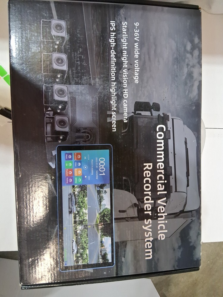 Commercial Vehicle Recorder System 10.36″ HD IPS 720P/1080P NIB Free Shipping S1