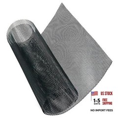 Car Grill Mesh,40 x 13 inch Universal Black Mesh,Aluminum Alloy Automotive