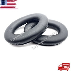 New For Aviation Headset X A10 A20 Bose Headphones 1Pair Black Ear Pads Cushions