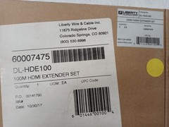 DigitaLinx DL-HDE100-100M HDMI Extensder Set – over Cat6 Extender