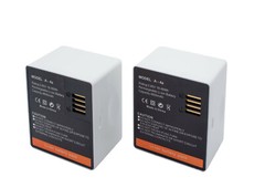 2-Pack Battery and Charger for Arlo Ultra, Ultra 2, Arlo Pro 3 and Pro 4 Cameras