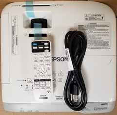 Epson PowerLite 980W 2,451 HOURS W/ REMOTE AND POWERCORD