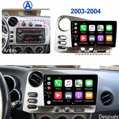 For 2003-2004 Toyota Matrix Car 4+64GB Navi GPS Carplay Android 13 Radio Stereo