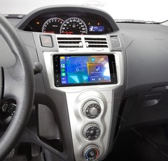For 2007–2011 TOYOTA YARIS Hatchback Wireless CarPlay Android15 Radio Stereo GPS