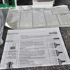 Leviton Basic Home Networking Plus Panel (47606-BNP)