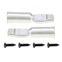 2Pcs 50Amp 12-24V DC Battery Quick Disconnect Connector with Plug Mounting Panel