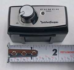 Rockford Fosgate Punch Subwoofer Bass Control Knob – 8‑Pin Remote (Knob Only)