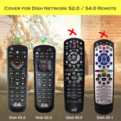 Remote Cover for Dish Network Remote Control 52.0/54.0, Silicone TV Remote Case