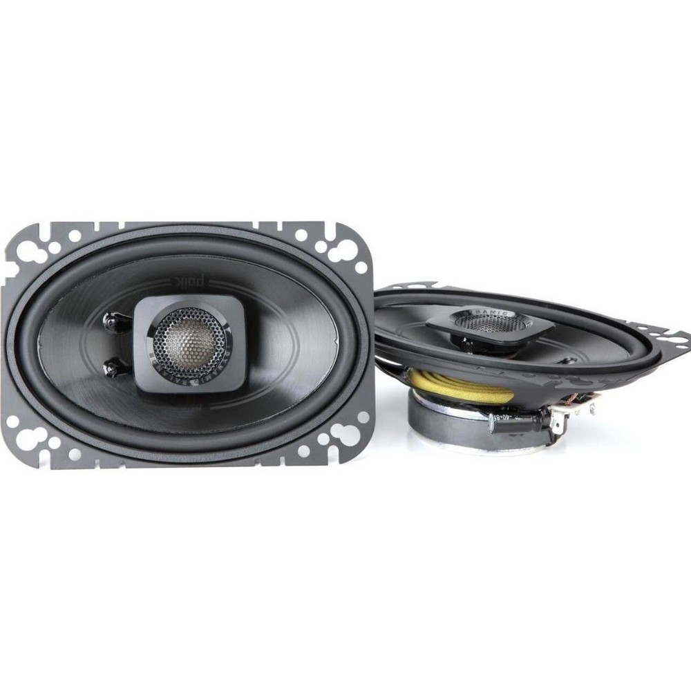 Polk Audio DB462, DB 4×6″ 2-Way Coaxial Car / Marine / UTV / ATV Speakers (OB)