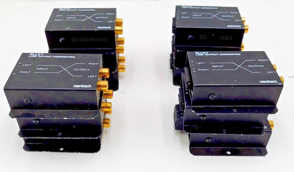 12x Xantech SLLC-1 Speaker to Line Level Converter SLLC1 for MRC44 or MRAUD4X4CT