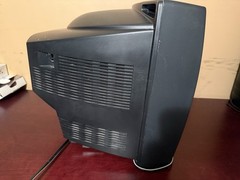 Daewoo DTQ-13V5FC CRT Vintage Retro Gaming Mini TV 13” Tested Working No Remote