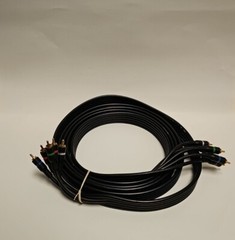 10FT COMPONENT VIDEO CABLE WITH AUDIO 5 RCA RED GREEN BLUE RGB for HDTV DVD VCR