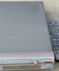 PIONEER DVR-510H-S DVD RECORDER 80GB HDD HARD DRIVE Tested Works! With Remote!