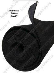 150ft x 4ft BLACK ROLL SPEAKER BOX CARPET TRUNK LINER.