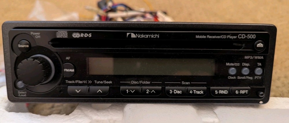 Nakamichi Cd500 Brand New Rare Demo Unit Sell As It Is.
