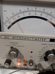 Vintage Analog Dynamics DC 504 micro multimeter / Used
