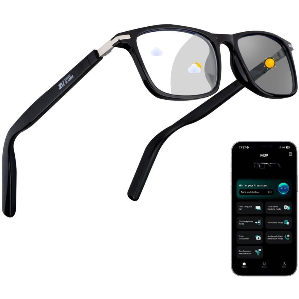 Hands-Free Calling Bluetooth Smart Glasses Waterproof