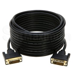 DVI Cable Male DUAL LINK DVI-D Monitor Wire 24+1 Pin 3ft 6ft 10ft 15ft 25ft -LOT