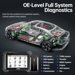 Ancel V6 PRO Bidirectional All System OBD2 Scanner Car Diagnostic Code Reader
